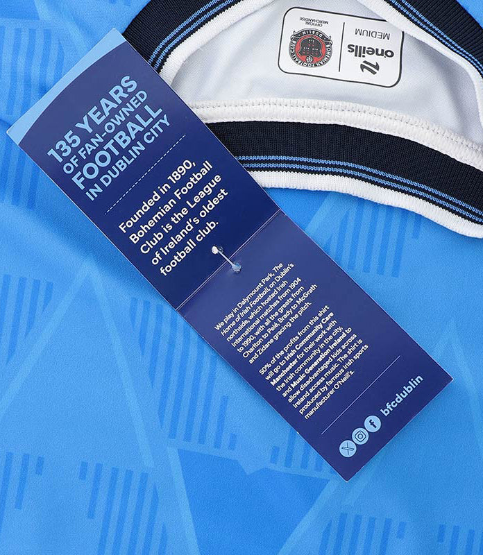 JUNIOR Bohemian FC x Oasis 2025 Cup Jersey