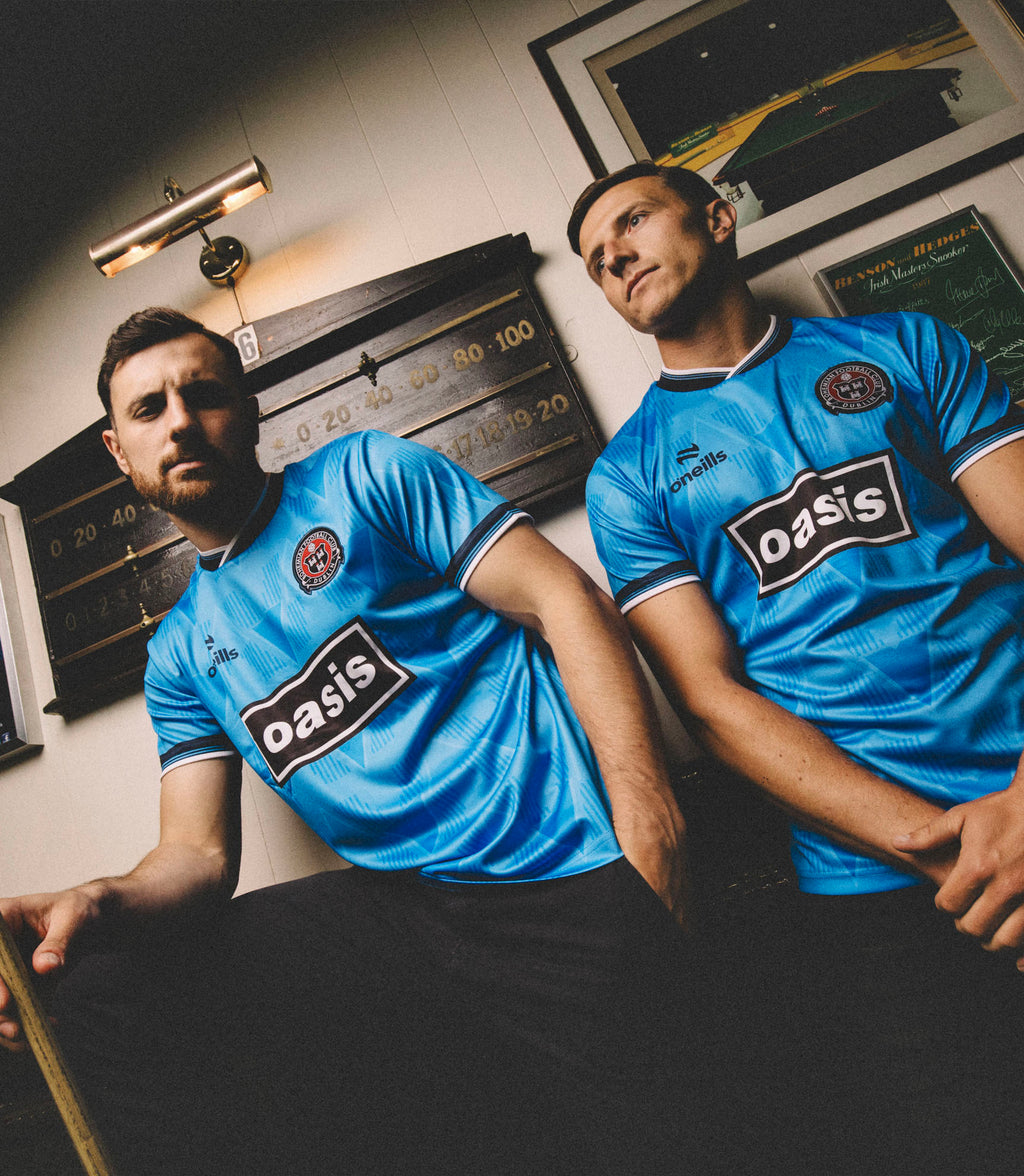 JUNIOR Bohemian FC x Oasis 2025 Cup Jersey